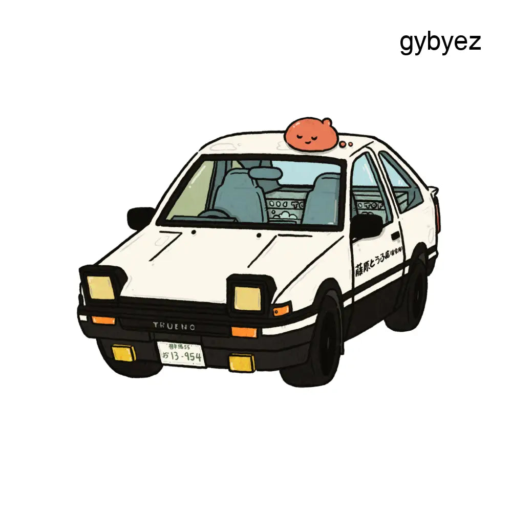 AE86 Vinyl Sticker - Sticker