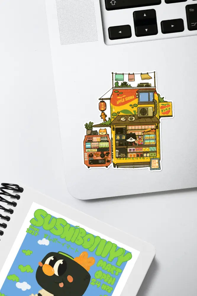 Apple Sidra Vinyl Sticker - Sticker