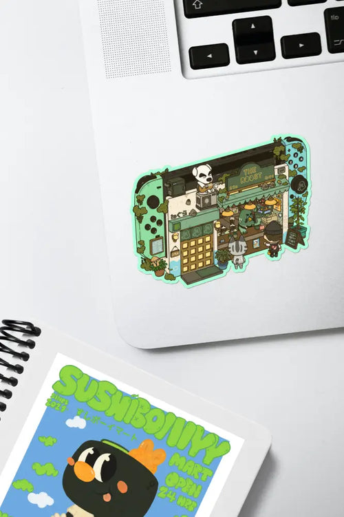 Brewster’s Switch Cafe Vinyl Sticker - Sticker