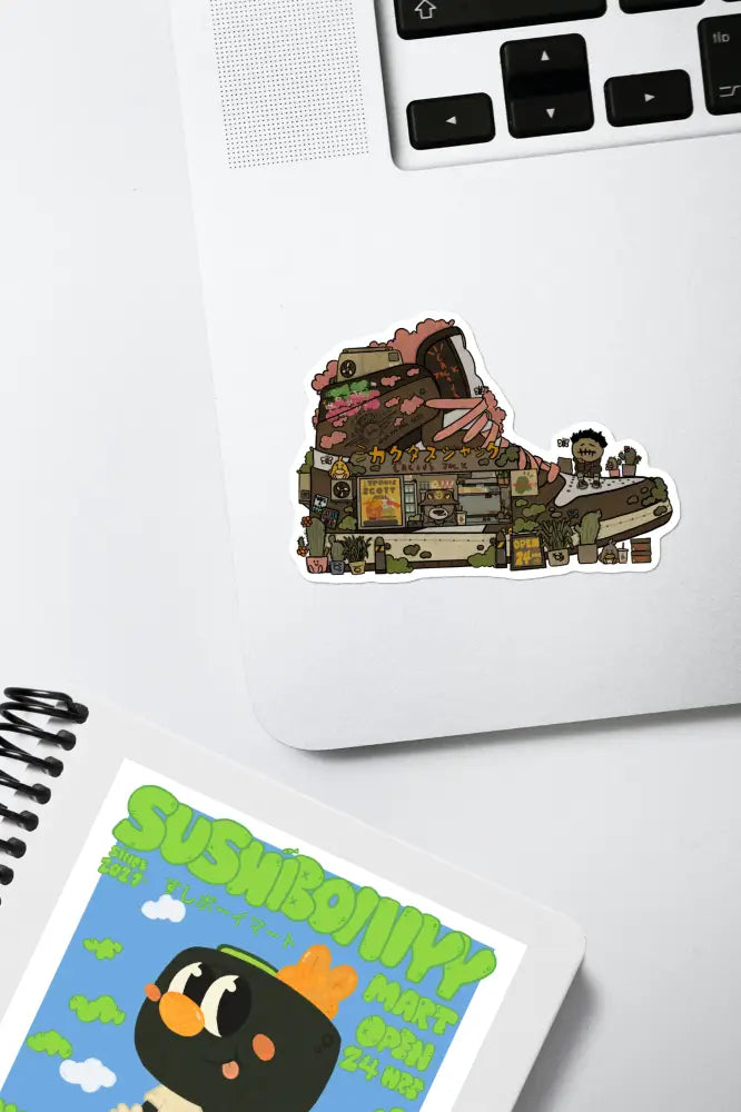 Cactus Jack Shoe Vinyl Sticker - Sticker