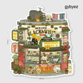 Chiikawa Hong Kong Cafe Vinyl Sticker - Sticker